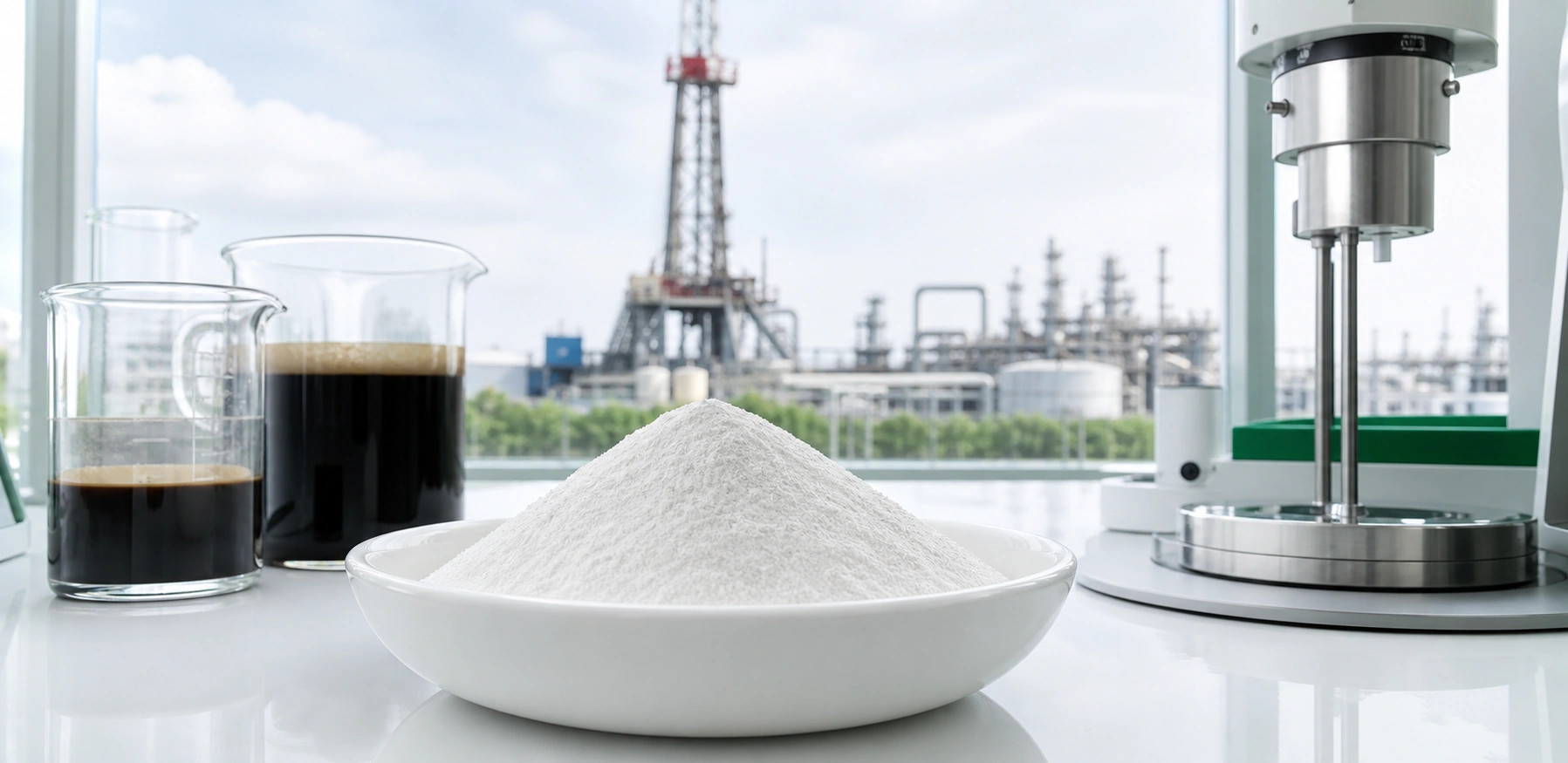 Organoclay drilling fluid rheology modifier controlling viscosity and yield point in oil-based mud